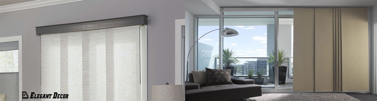 sliding panel blind